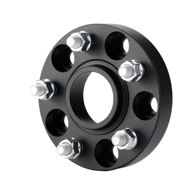 Spurplatten Für Bolzen Für Buick GT XT Für Royaum Für Verano 2 Stück 1 Paar Rad Spacer Adapter PCD 5x105 CB 56,6mm Spurverbreiterungen(Black Spacer 20mm) von YAKISA