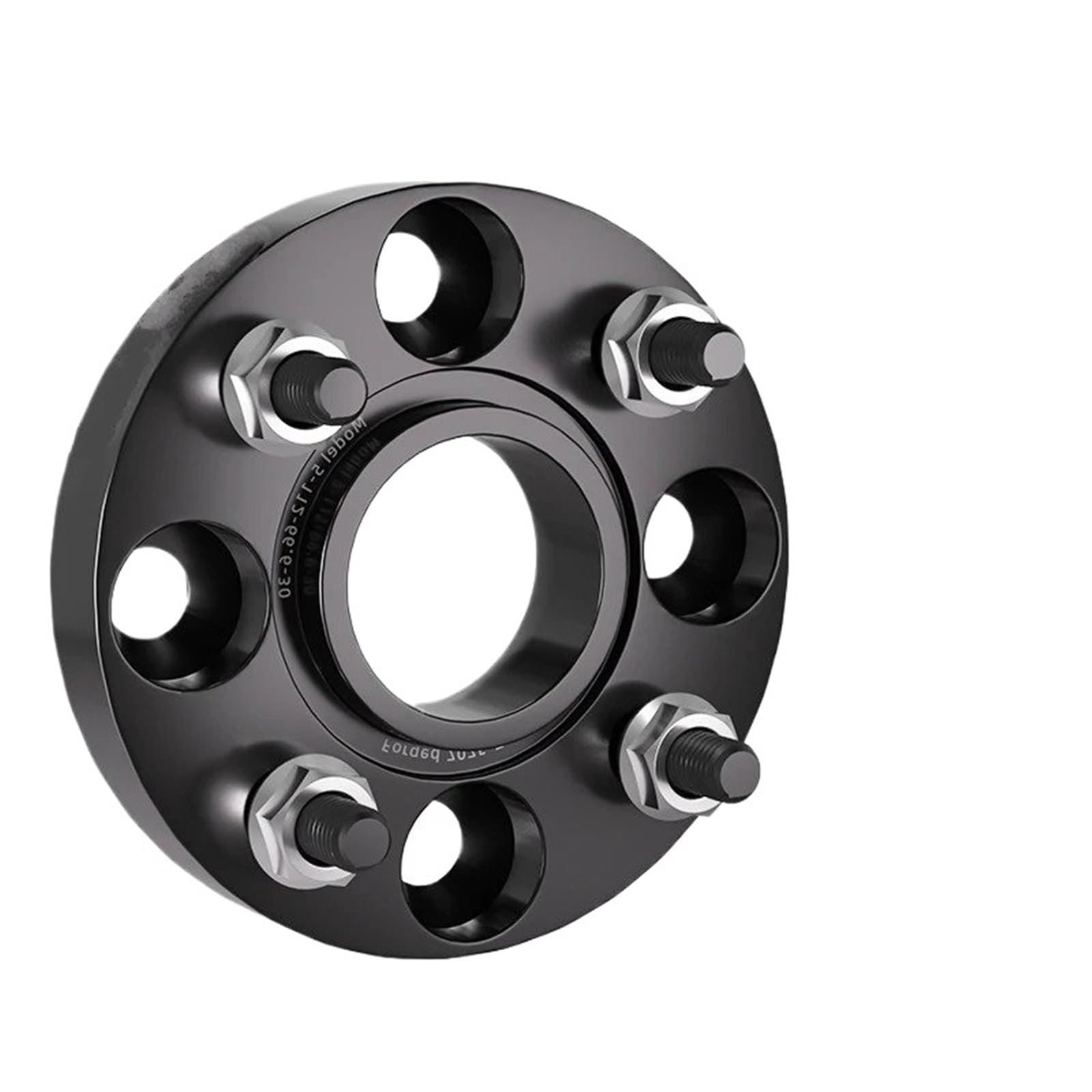 Spurplatten Für Changan Für Alsvin Flansch Plate15/20/25/30mm 2/4 Stücke 4x100 CB 54,1mm M12x 1,25 Hub Centric Schwarz Geschmiedet Rad Spacer Spurverbreiterungen(2pcs 15mm) von YAKISA