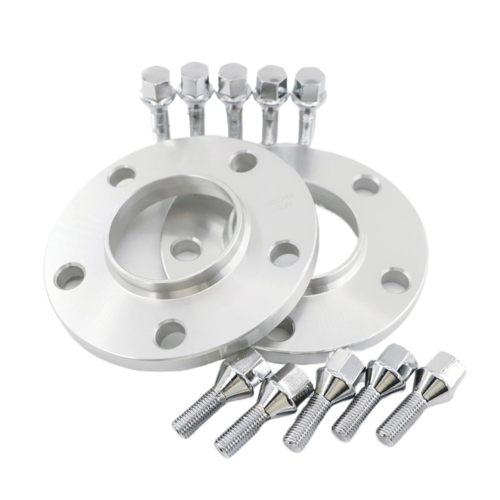 Spurplatten Für E36 E46 E60 E61 E62 E90 E91 2 Stück 12 Mm 15 Mm 20 Mm Hubcentric-Radabstandshalter + Radschrauben-Kit 5 X 120 Spurverbreiterungen(15mm) von YAKISA
