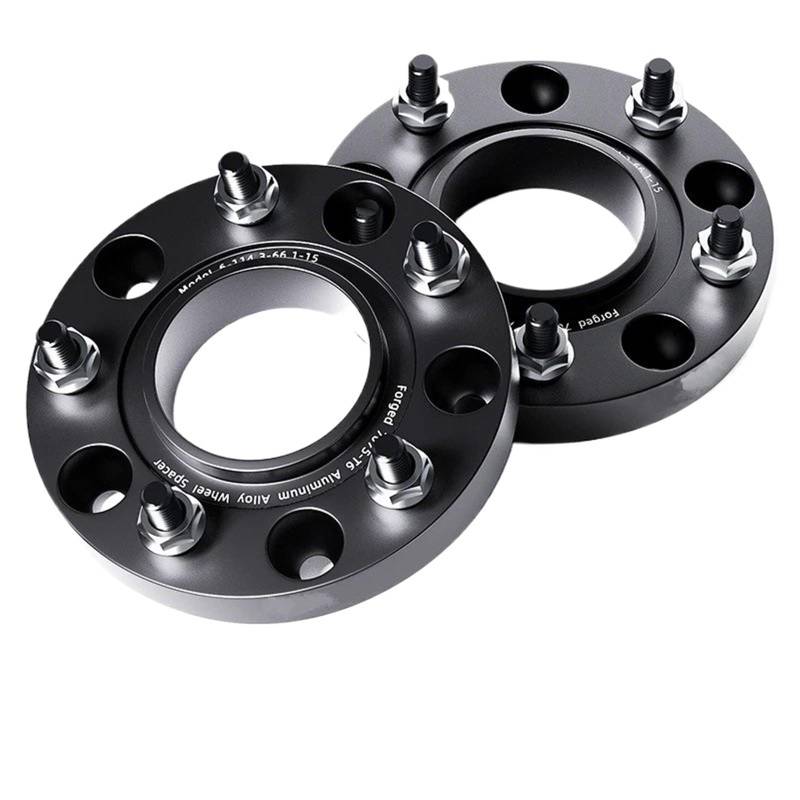 Spurplatten Für FAW Für Bestune T77 Flanschplatte T6-7075 Spurverbreiterungen Aluminiumlegierung Hub Verbreiterter Adapter 2 STÜCKE 5x100 57,1 M14x1,5 Spurverbreiterungen(2pcs 25mm-BK) von YAKISA