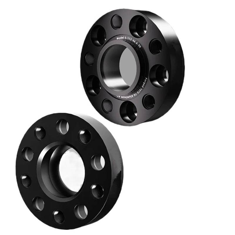Spurplatten Für Grecale Flansch Platte T6-7075 Spurverbreiterungen Aluminium Legierung Hub Verbreitert Adapter 2PCS 5x11 0 65,1 M14x 1,5 Spurverbreiterungen(2pcs 30mm) von YAKISA
