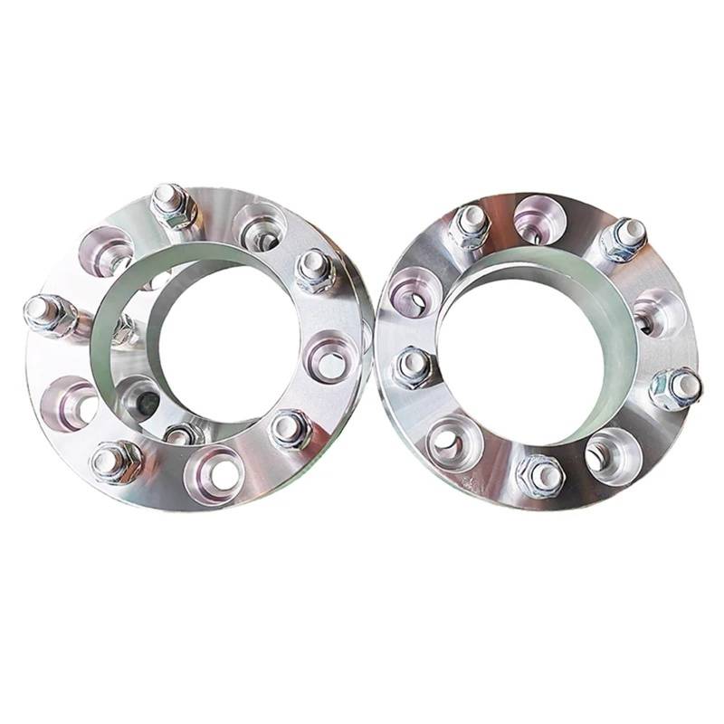 Spurplatten Für Land Für Cruiser LX470 LX570 Werkzeuge 2 STÜCKE 30Mm 35Mm 38Mm PCD5*150 5 * 6 Zoll CB110 Bolzen 14X1,5 Auto-Radnaben-Abstandshalter Spurverbreiterungen(Silver or Black 30mm) von YAKISA