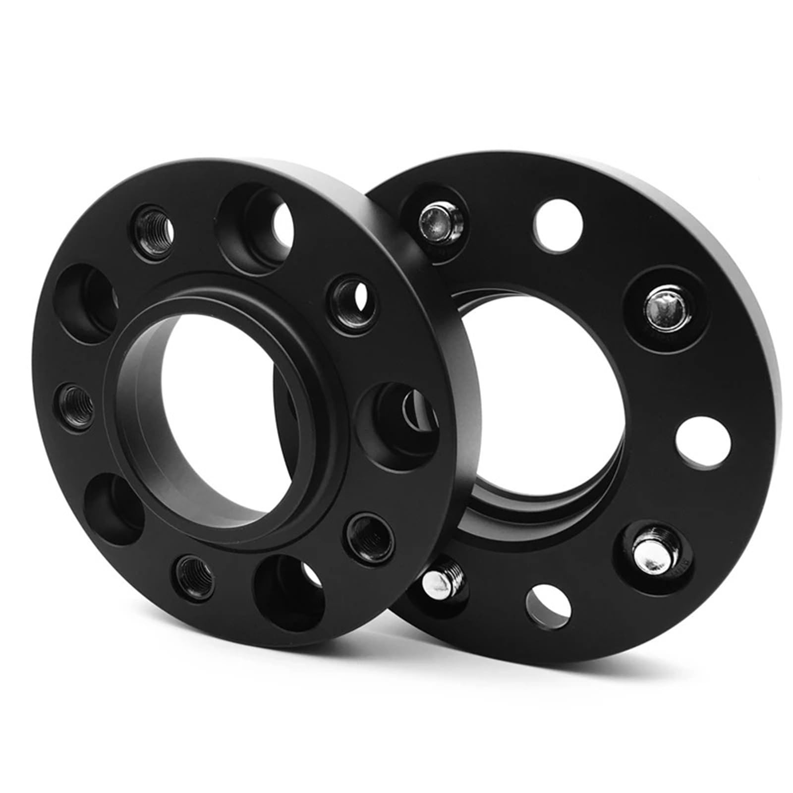 Spurplatten Für Q2 Für Q3 Für A3 TT 2 Stück 1 Paar Glutmutter-Radabstandshalter-Adapter 5x112 CB 57,1 Mm Felgenabstandshalter Spurverbreiterungen(Embedded Spacer 30mm) von YAKISA
