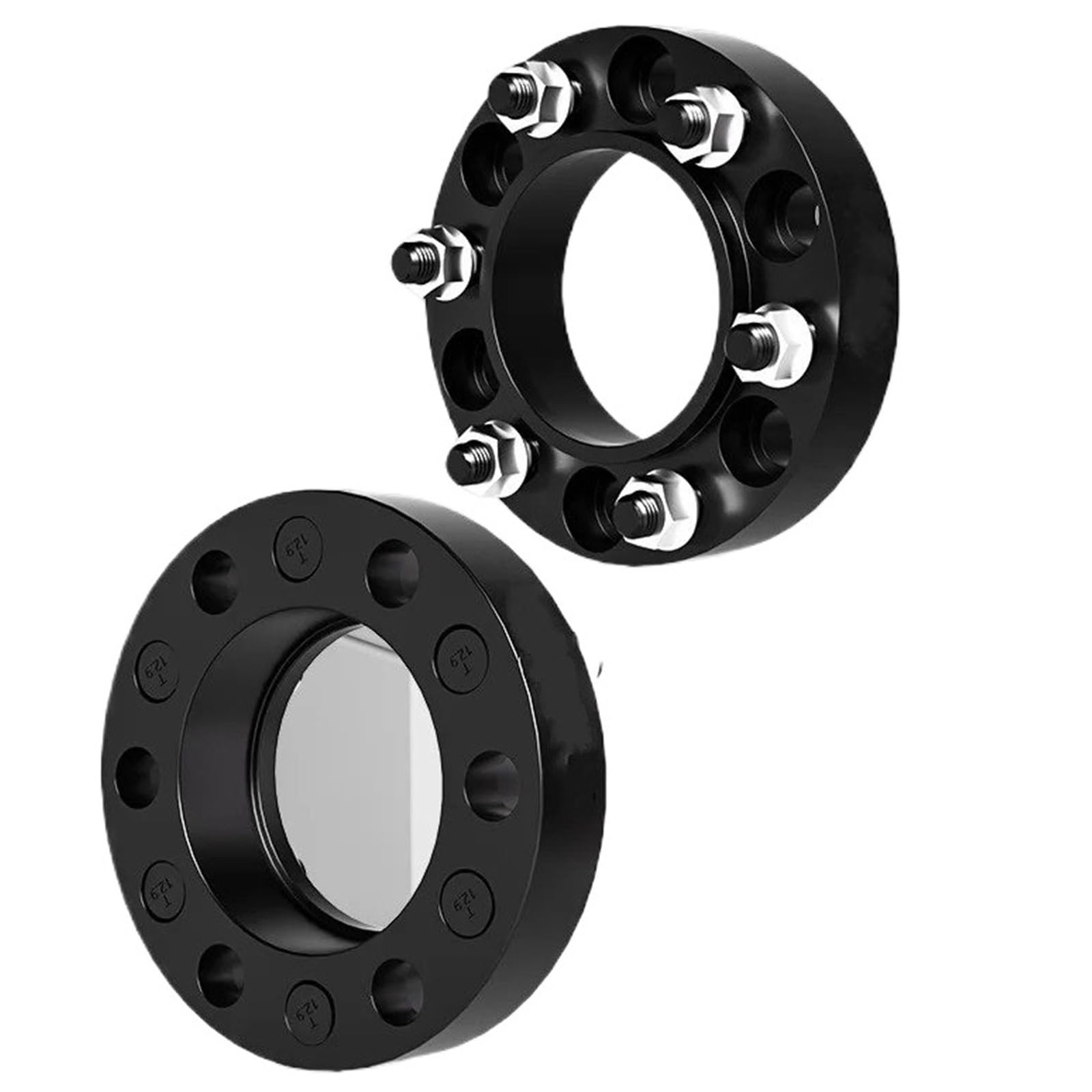 Spurplatten Für Sprinter M12x1.5 Oder 14x1.5 2 Stück 25/30/35/38mm PCD 6x130 CB 74,6 Oder 84,1mm Spurverbreiterungen Adapter 6 Lug Spurverbreiterungen(2PCS 30mm,74.6mm M12x1.5) von YAKISA