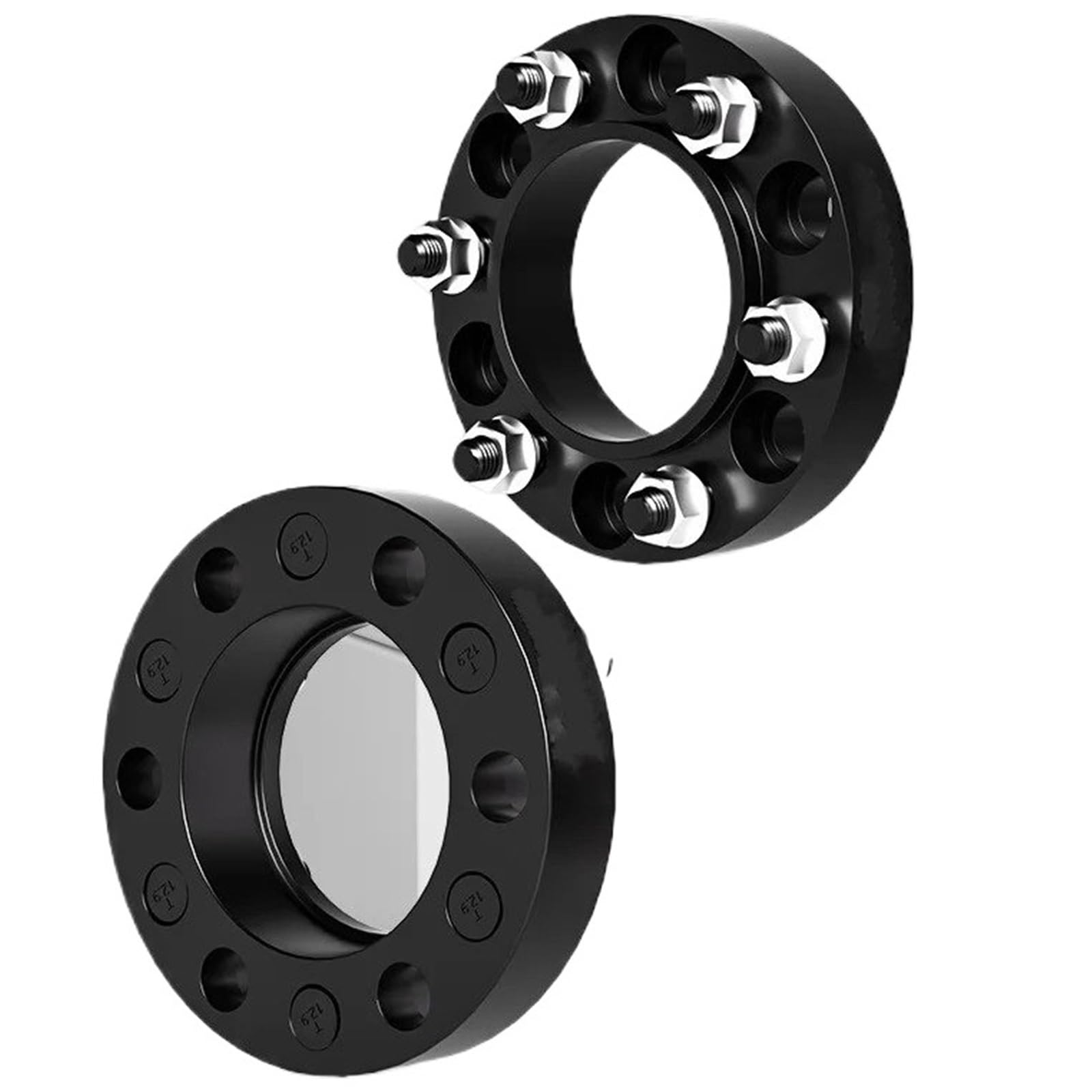 Spurplatten Für Toyota Für Land Für Cruiser LC250 Flansch Platte T6-7075 Spurverbreiterungen Aluminium Hub Verbreitert Adapter 2PCS 6X 139,7 95,1 Spurverbreiterungen(2PCS 30mm) von YAKISA