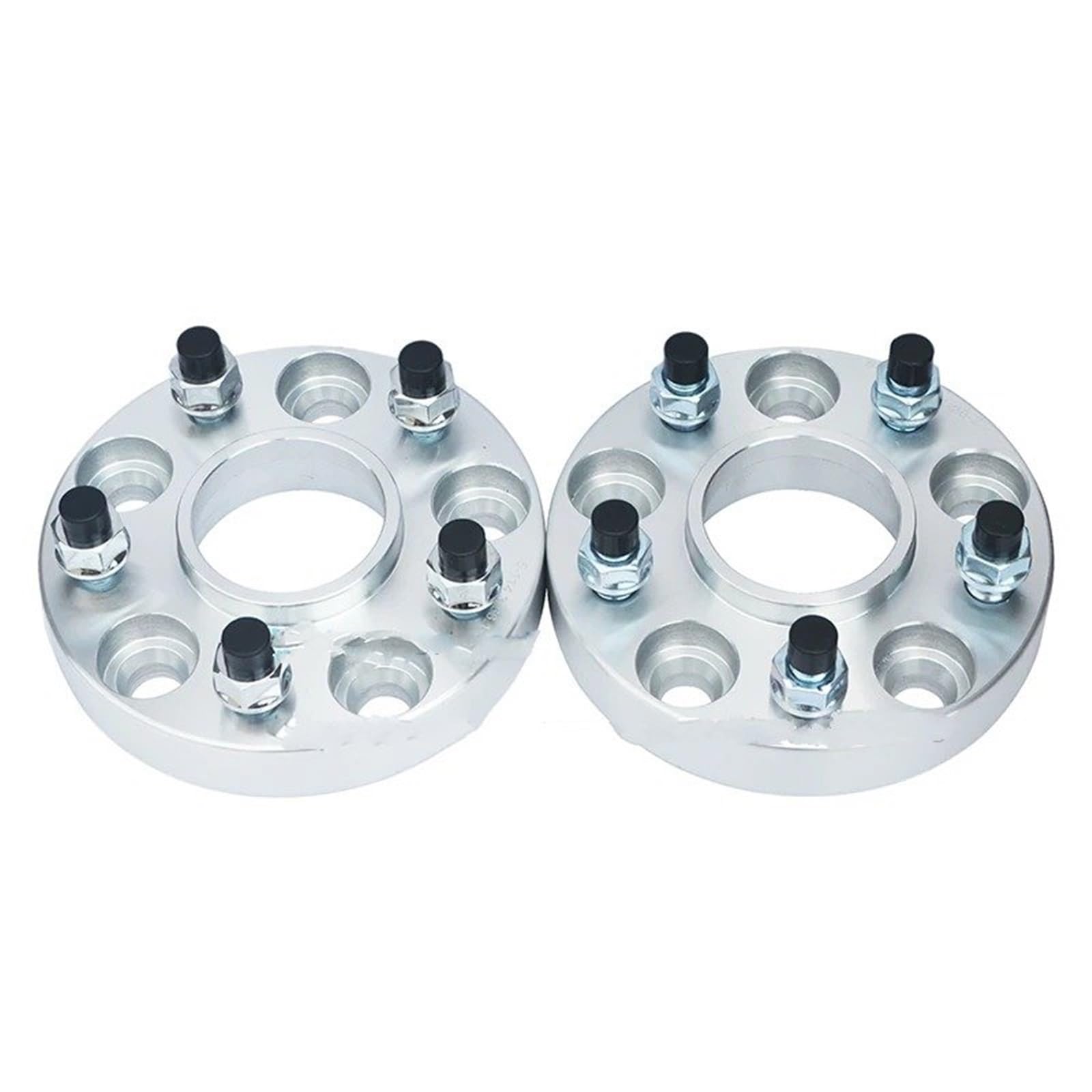 Spurplatten Für Toyota Für Lexus 2 Stücke 20MM Schwarz/Silber Auto Rad Hub Spacer 5x100-54,1 Mit Schrauben Spurverbreiterungen Spurplatten Für Toyota Für Lexus 2 Stücke 20MM Schwarz/Silber Auto Rad Hub Spacer 5x100-54,1 Mit Schrauben Spurverbreiterungen von YAKISA