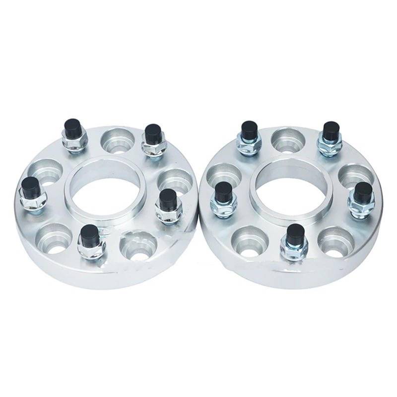 Spurplatten Für Toyota Für Lexus 2 Stücke 20MM Schwarz/Silber Auto Rad Hub Spacer 5x100-54,1 Mit Schrauben Spurverbreiterungen von YAKISA