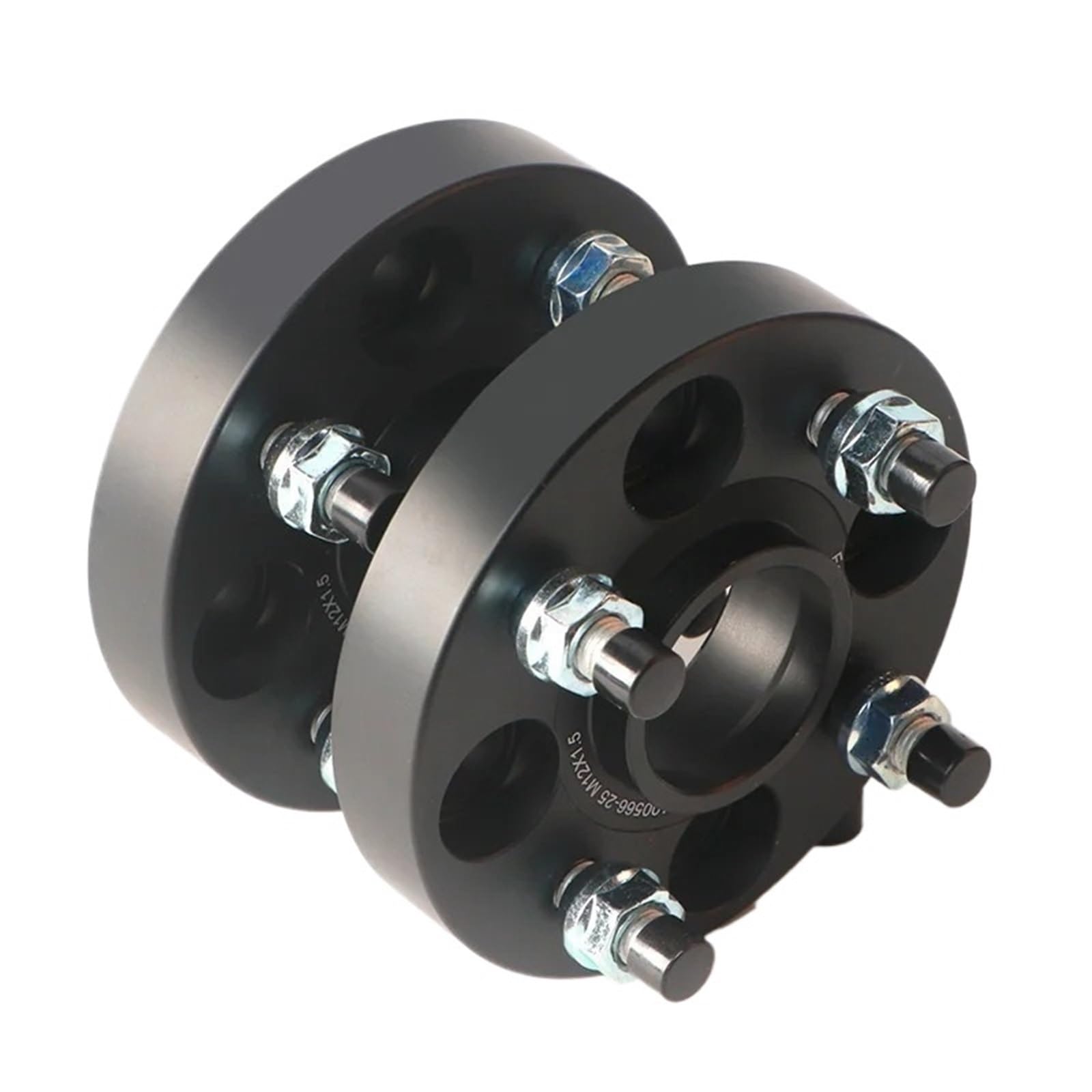 Spurplatten Für Toyota Für Yaris Für Vios K2 Für PICANTO Flansch Dichtung M12x1.5 2 Stück PCD 4x100 Zentrum Loch 54,1mm Rad Geschmiedet Spacer Adapter Spurverbreiterungen(2PCS 20mm Black) von YAKISA