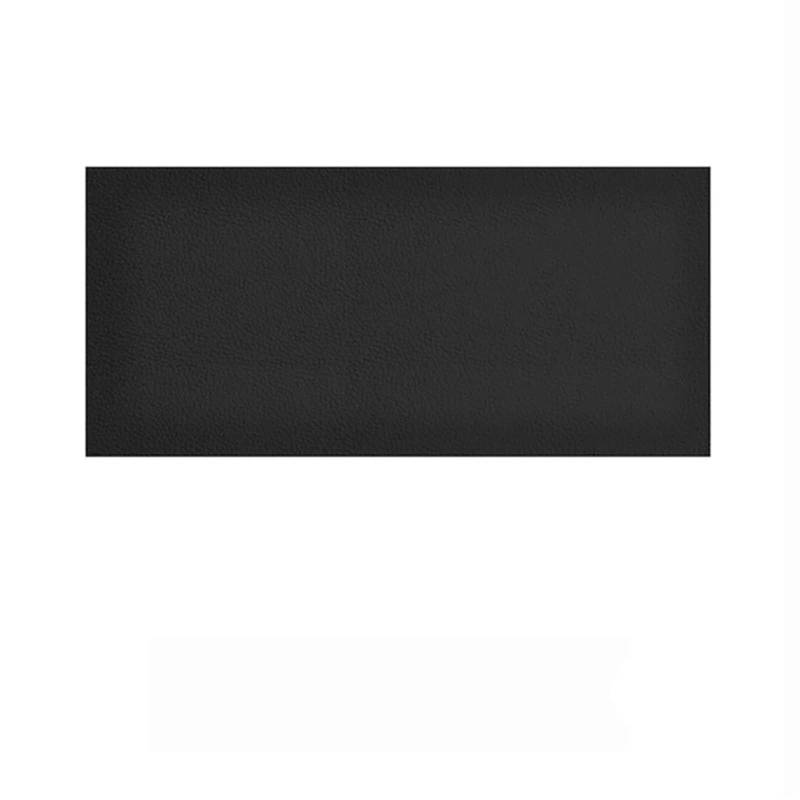 Auto Zierleisten Innen Für Tesla Für Modell 3 Y Handschuh Box Panel Anti Kick Aufkleber PU Leder Protector Pad Film Cover Wrap Carbon Handschuhfach Auto Zubehör Innenzierleiste (Farbe : Black B) von YALIYA