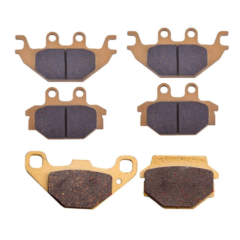 Bremsbelag Für TGB Für Blade 450 460 510 525 550 2009 2010 2011 2012 Vorne Hinten Bremsbeläge Kit Motorrad Vorne Und Hinten Bremsbeläge Bremsbeläge Motorrad (Größe : Front and Rear) von YALIYA