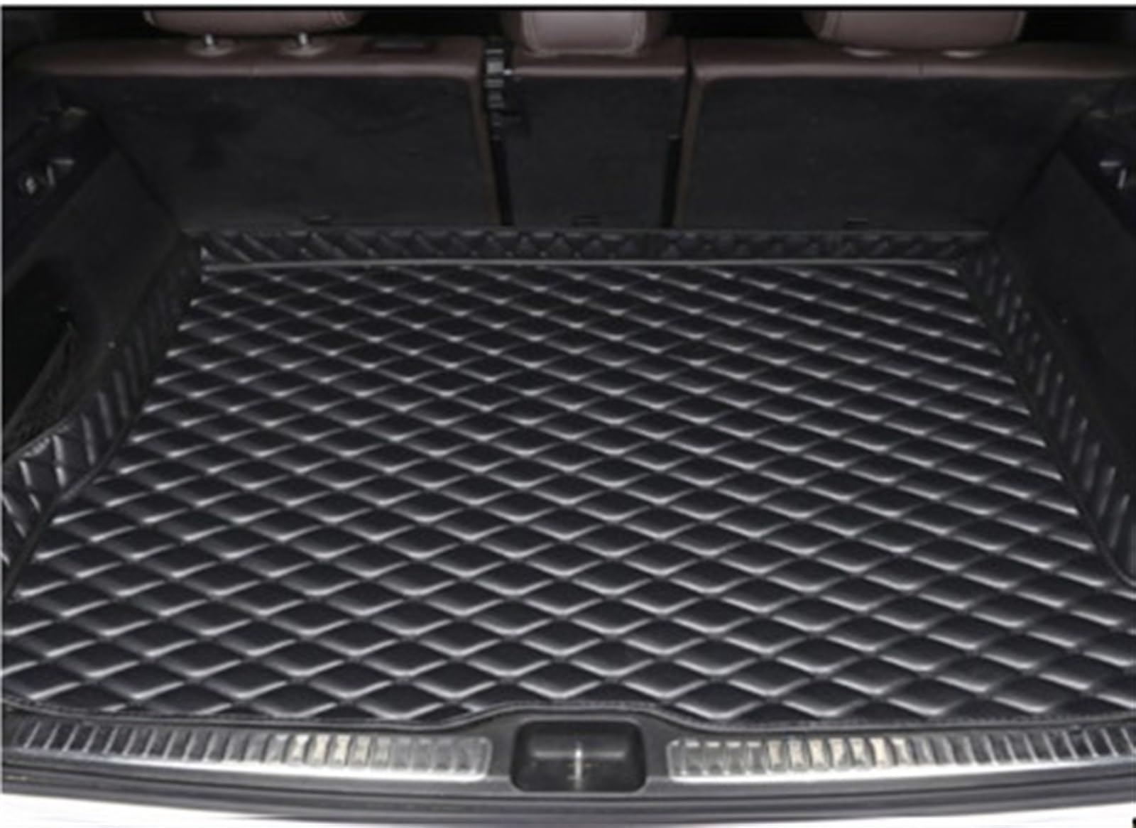 Kofferraum Schutzmatte Für W213 E-KLASSE W210 W212 C207 C238 Cabrio S-Klasse R-Klasse Für CLA Für CLS Auto Stamm Matten Kofferraummatten (Farbe : Black Blue) von YALIYA