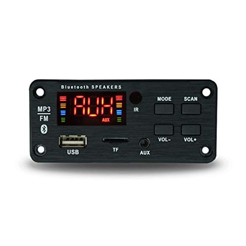 YAMAZA Bluetooth 5.0 Auto USB MP3 Decoder Board Modul mit Fernbedienung, Bluetooth TF-Kartensteckplatz Remote Decoder, Automatische Umschaltung USB/TF/Bluetooth/FM, Unterstützt MP3 / WMA/WAV YAMAZA Bluetooth 5.0 Auto USB MP3 Decoder Board Modul mit Fernbedienung, Bluetooth TF-Kartensteckplatz Remote Decoder, Automatische Umschaltung USB/TF/Bluetooth/FM, Unterstützt MP3 / WMA/WAV von YAMAZA