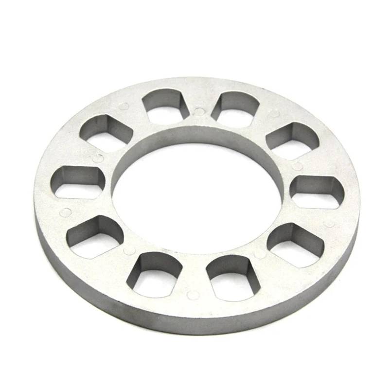 Auto Rad Distanzstück Adapter Autoteile M8617 1 Stück 5/8/10 Mm Auto-Aluminiumlegierung Spurverbreiterung Dichtung Für 5-Loch-Radnabe Auto Flansch-Radnaben-Distanzstück(5mm) von YANGTINGTING