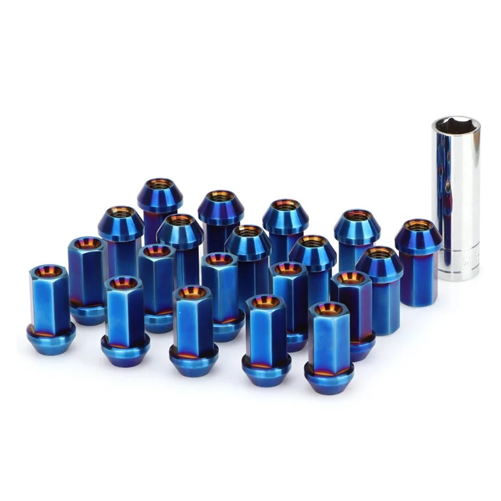 Auto Rad Distanzstück Adapter Diebstahlsicherungsmutter M12 * 1,5 / M12 * 1,25 16/20 STK GR5 Titanlegierung Geschmiedete Autoreifenzubehör Radmuttern Flansch-Radnaben-Distanzstück(16PCS blue,M12x1.25) Auto Rad Distanzstück Adapter Diebstahlsicherungsmutter M12 * 1,5 / M12 * 1,25 16/20 STK GR5 Titanlegierung Geschmiedete Autoreifenzubehör Radmuttern Flansch-Radnaben-Distanzstück(16PCS blue,M12x1.25) von YANGTINGTING