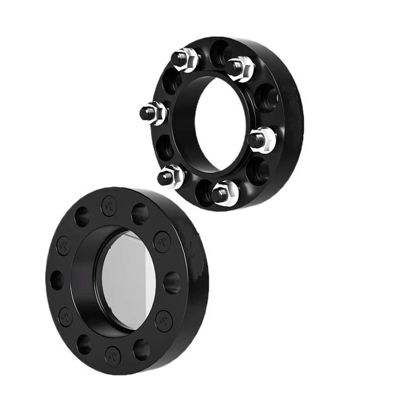 Auto Rad Distanzstück Adapter Für Baic Für BJ 40 Für BJ40 Für PLUS 6x 139,7 CB 106/108/110mm Flansch Platte T6-7075 Spurverbreiterungen Aluminium Hub Verbreitert Adapter 2PCS Flansch-Radnaben-Distanzs von YANGTINGTING