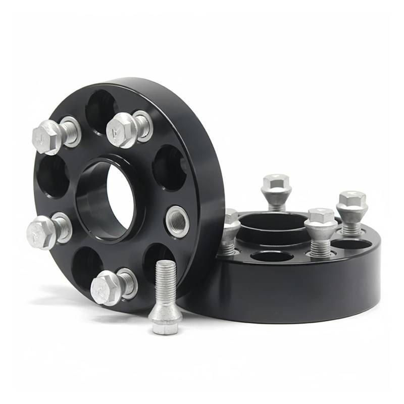Auto Rad Distanzstück Adapter Für Cayenne, Für Cayman, Für Maccan, Für Carrera, Für Tycan, 2 Stück 30 Mm Geschmiedete Aluminium-Spurverbreiterungen Flansch-Radnaben-Distanzstück von YANGTINGTING