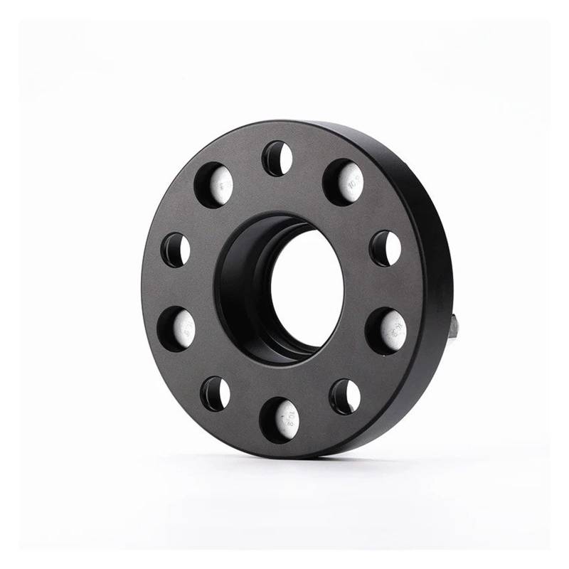 Auto Rad Distanzstück Adapter Für Ford Für Focus Für C-MAX Für Taurus M12x1.5 1 stück Rad Spacer Adapter PCD 5x108 CB 63,4 Flansch-Radnaben-Distanzstück(Black 25mm) von YANGTINGTING