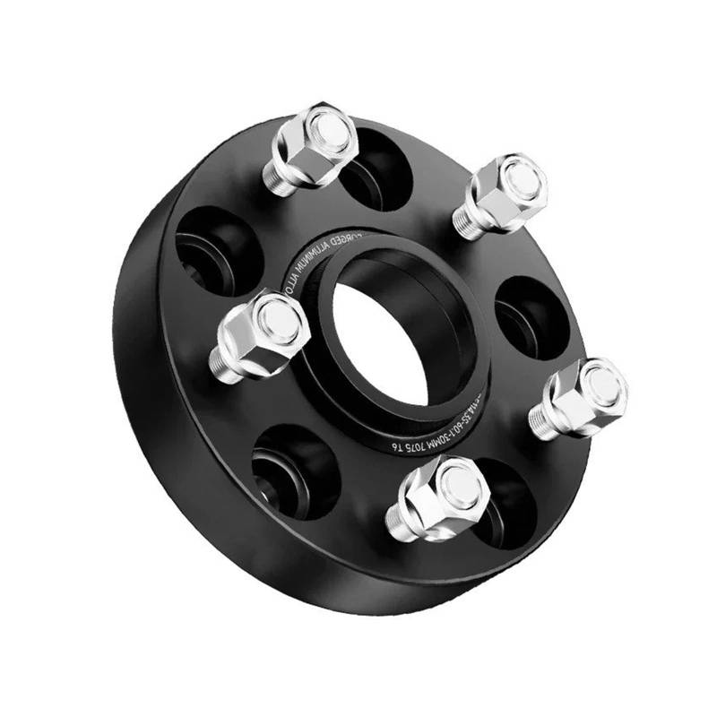 Auto Rad Distanzstück Adapter Für Jeep Für Wrangler Für Grand Für Cherokee M1/2 Oder M14xP1.5 2 Stück PCD 5x127 CB 71,5mm Spurverbreiterung Adapter Flansch-Radnaben-Distanzstück(2PCS-50mm M1-2) von YANGTINGTING