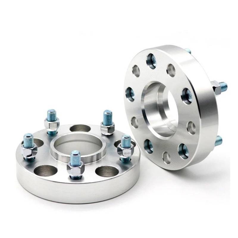 Auto Rad Distanzstück Adapter Für Serie Universal 2004-2019 PCD 5x120 CB 72,56 Mm 2 Stück 25/30/35/40mm Rad Spacer Adapter Flansch-Radnaben-Distanzstück(2PCS 55mm 12x1.5) von YANGTINGTING