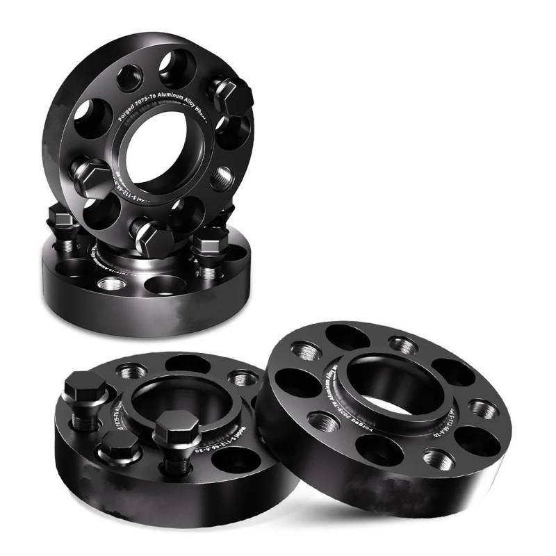 Auto Rad Distanzstück Adapter Für Suzuki Für Jimny 2013-2023 2 Stück 5x139,7 CB 108 Mm Hub Centric Schwarz Geschmiedeter Spurverbreiterung Adapter T6-7075 Hubcentric 25/30/35/40/50 Flansch-Radnaben-Di von YANGTINGTING