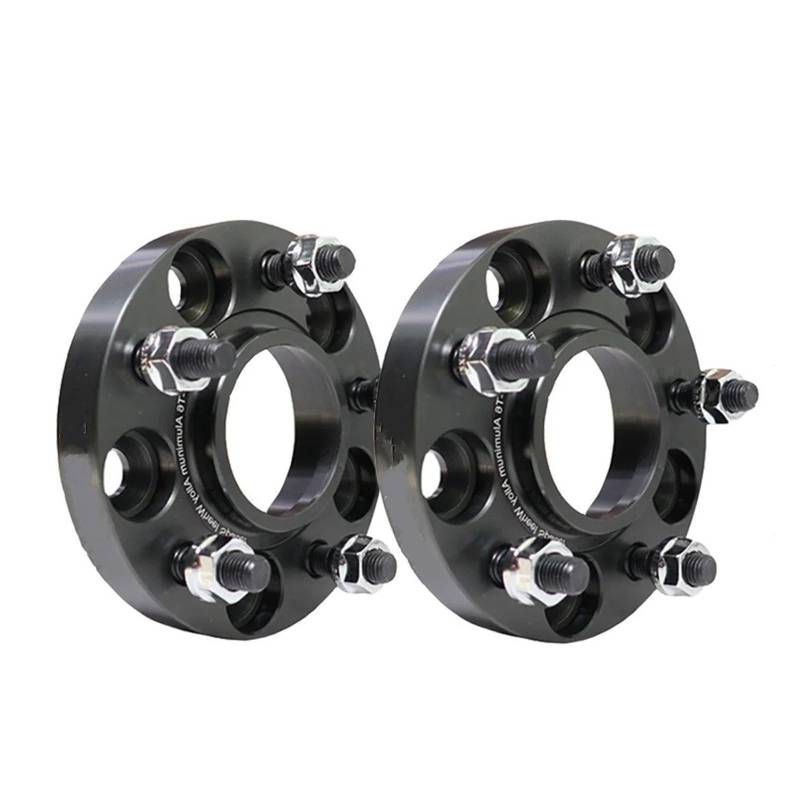 Auto Rad Distanzstück Adapter Für Tesla Für Modell Für S Für Modell Für X M14xP1.5 PCD 5x120 CB 64,1mm 7075 Geschmiedeter Spurverbreiterung Adapter 5 Lug 2 Stück Flansch-Radnaben-Distanzstück(2Pcs Spa von YANGTINGTING