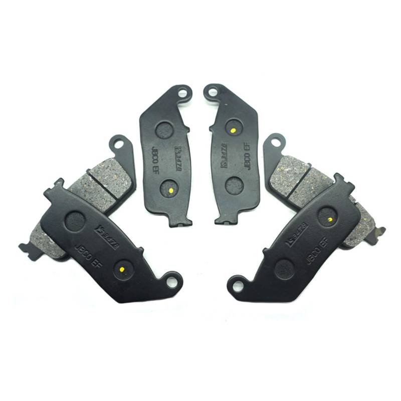 Motorrad-Bremsbeläge Für KYMCO Für Xciting Für 500 2004 2005 2006 2007 2008 2009 2010 2011 2012 2013 2014 2015 Motorrad Vorne Hinten Bremsbeläge Scheibenbremsbeläge(Front Rear Pads) von YANGTINGTING