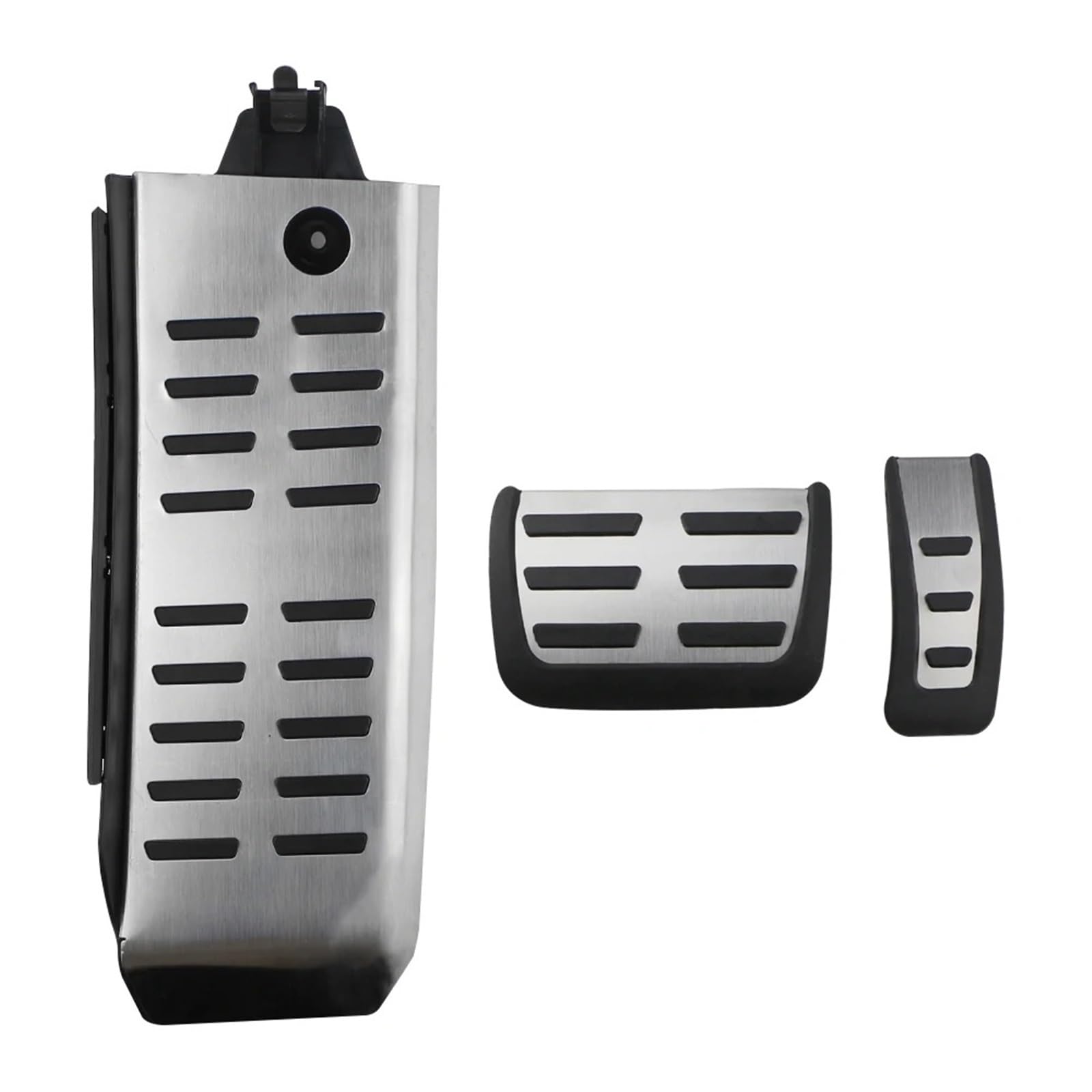Pedalkappen Für A6 (4F) C6 S6 2008-2012 Auto Gaspedal Bremse Kupplung Fußstütze Pads Automatische Autopedalsatz(at with Rest) von YANGTINGTING