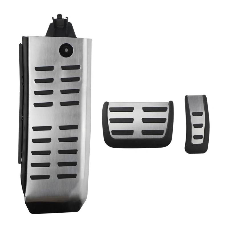 Pedalkappen Für A6 (4F) C6 S6 2008-2012 Auto Gaspedal Bremse Kupplung Fußstütze Pads Automatische Autopedalsatz(at with Rest) von YANGTINGTING