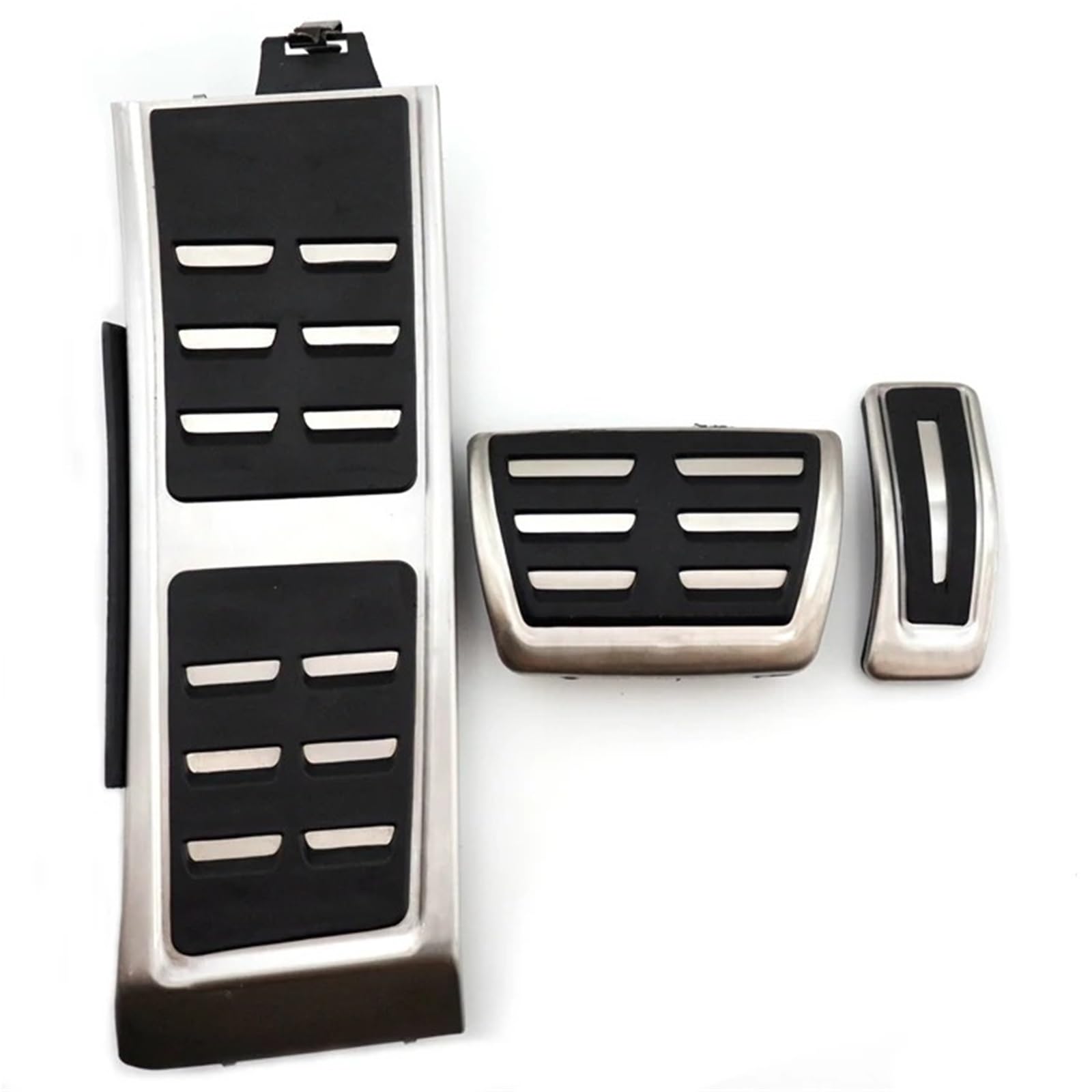 Pedalkappen Für A8 D4 2010-2017 Gas Bremse Rest Fuß Pedal Abdeckung Kein Bohren Autopedalsatz(3 pcs) von YANGTINGTING