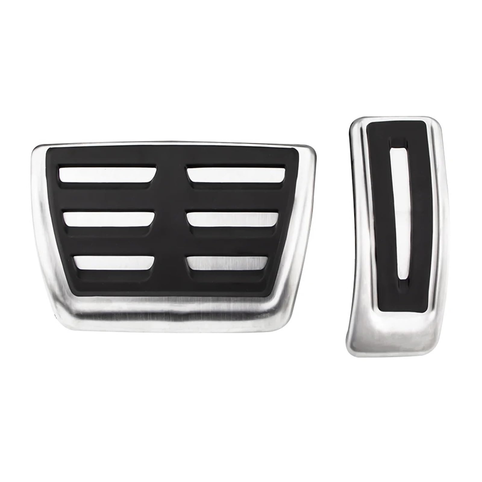 Pedalkappen Für Cayenne 2017-2021 Bremse Kraftstoff Pedal Abdeckungen Pads Fußstütze Pedal Pad Autopedalsatz(2Pcs at) von YANGTINGTING