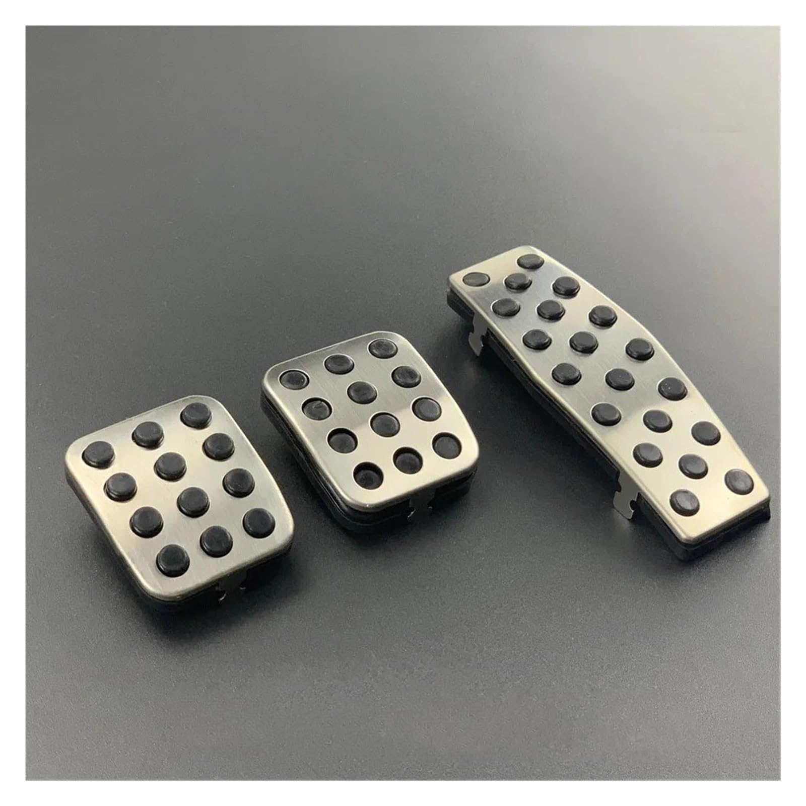 Pedalkappen Für Chevrolet Für Aveo Für Sonic LTZ 2010-2016 Auto Gas Bremse Kupplung Pedal Abdeckung Pad Platte Autopedalsatz(Manual 3pcs) von YANGTINGTING