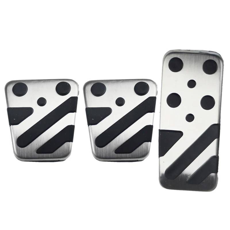 Pedalkappen Für Citroen Für C4 Für Aircross 2010~2022 Gasbremse Rutschfestes Pedal Autopedalsatz(3 pcs) von YANGTINGTING