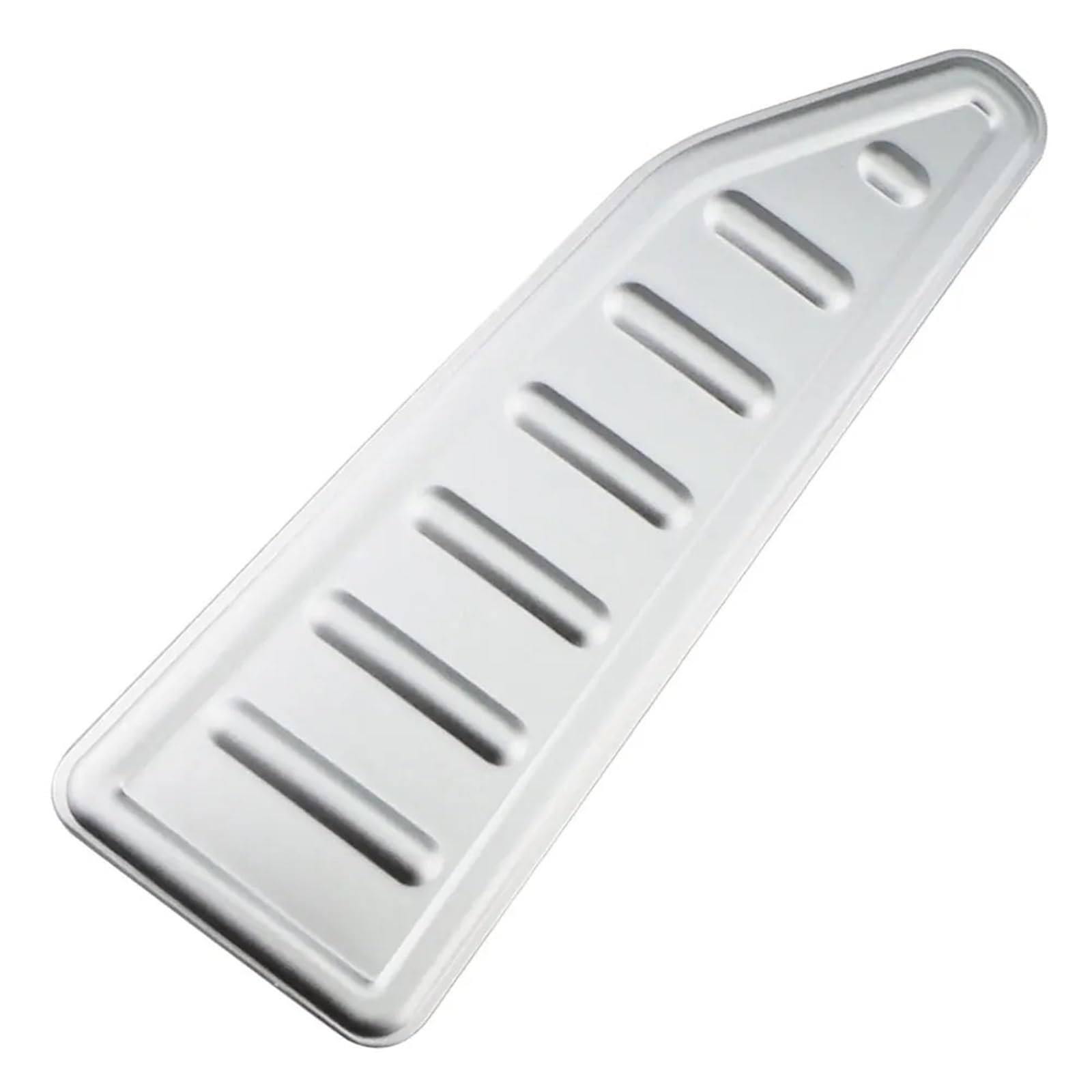 Pedalkappen Für FIAT 500X 500 X 2014-2021 Edelstahl Auto Gas Bremse Rest Fuß Pedal Schutz Abdeckung Autopedalsatz(1Pcs Silver Rest) von YANGTINGTING