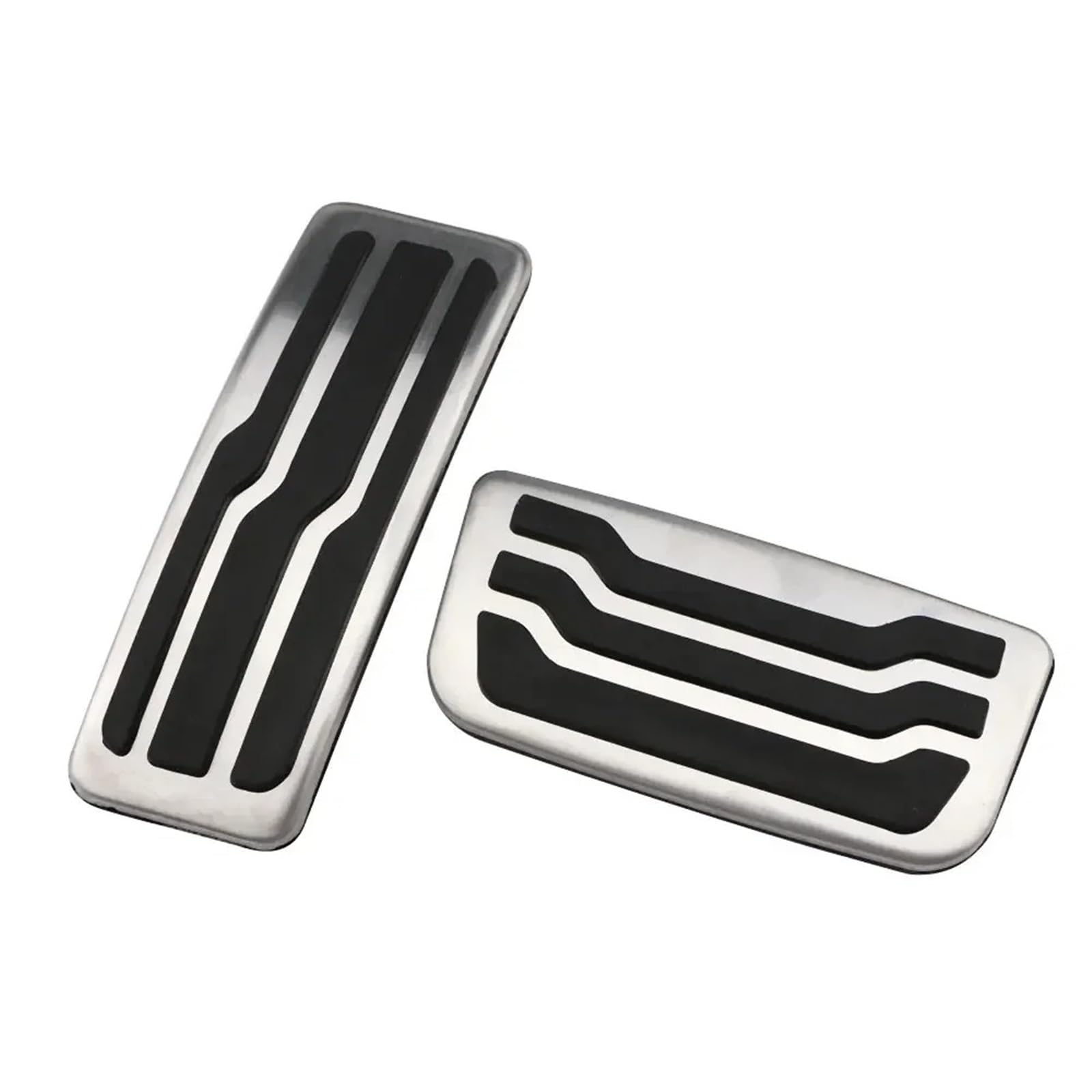 Pedalkappen Für Ford Everest Endeavour Raider Für Ranger 2016-2022 Gas Pedale Kraftstoff Bremspedal Pads Abdeckung Autopedalsatz(2pcs at Pedal) von YANGTINGTING