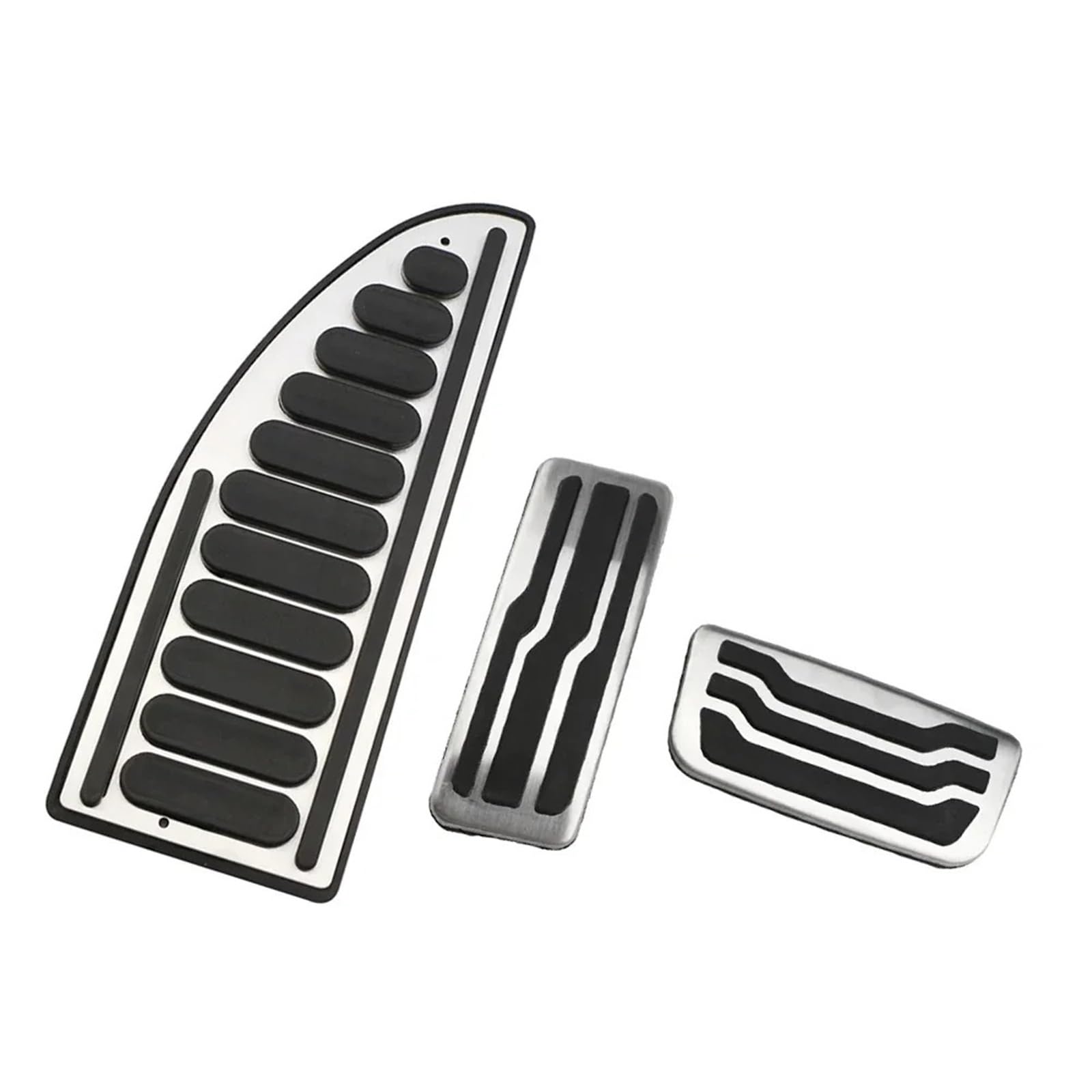 Pedalkappen Für Ford Everest Endeavour Raider Für Ranger 2016-2022 Gas Pedale Kraftstoff Bremspedal Pads Abdeckung Autopedalsatz(at with Rest Pedal) von YANGTINGTING