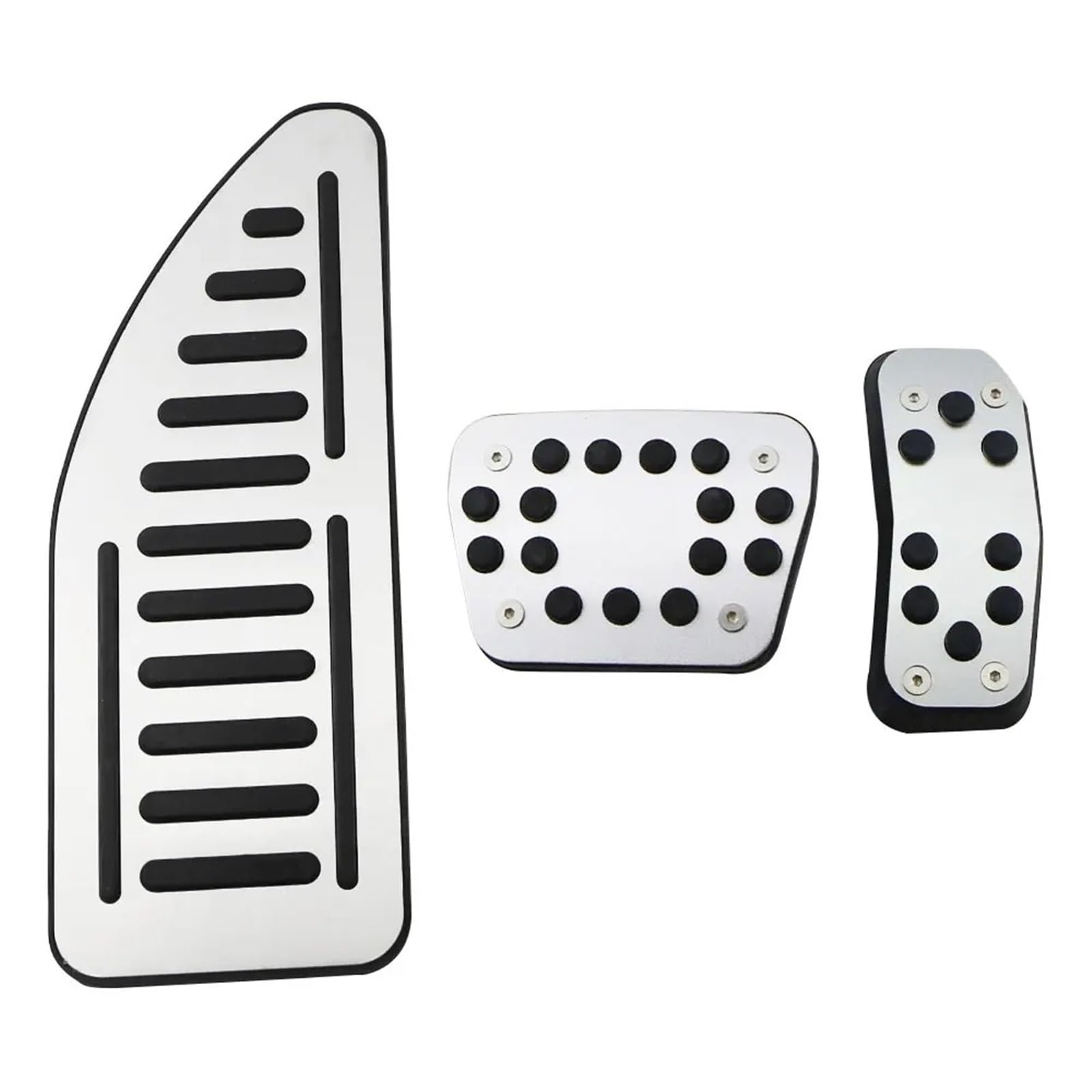 Pedalkappen Für Ford Für Fiesta MK7 Für Ecosport 2009-2017 Gas Bremse Rest Pedal Abdeckung Autopedalsatz(at with Rest) von YANGTINGTING
