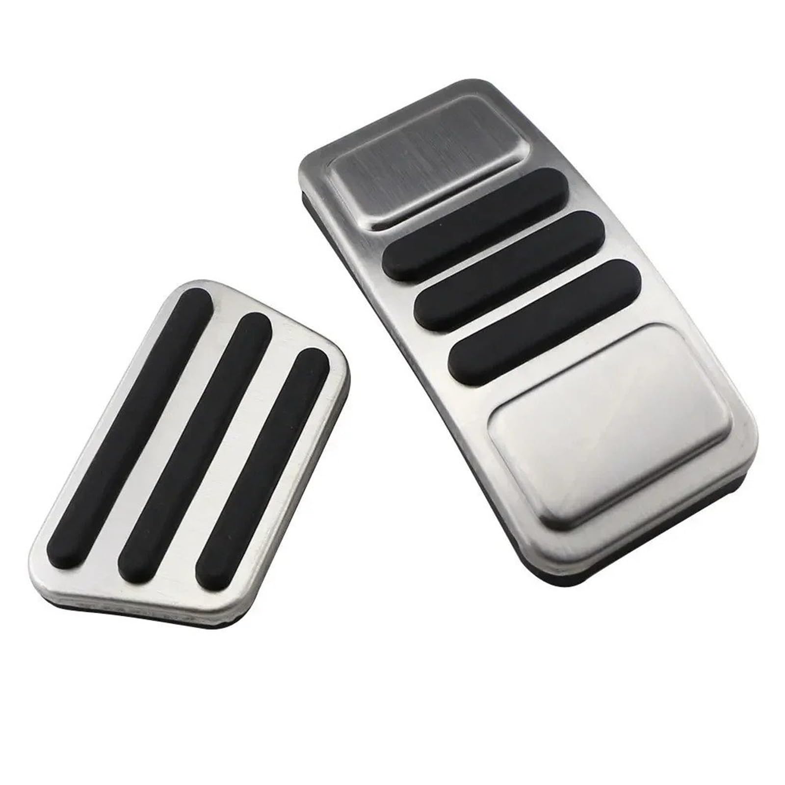 Pedalkappen Für Ford Für Mustang 2015-2021 at Gas Pedal Bremspedal Abdeckung Fußstütze Pedale Pads Autopedalsatz(at Without Rest) von YANGTINGTING