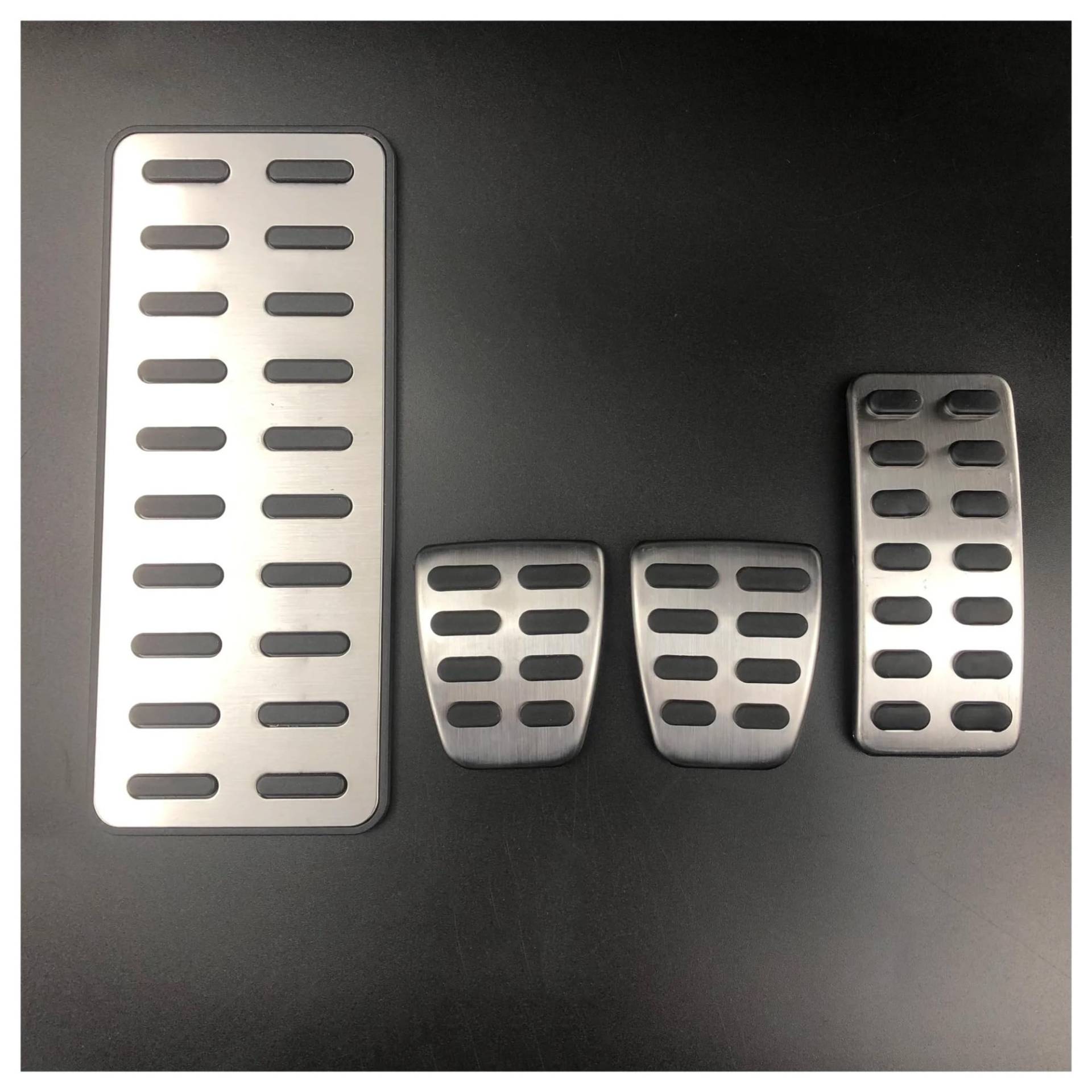 Pedalkappen Für Hyundai Für I20 Für Creta Ix20 IX25 Verna Solaris HB20 2009-2020 Auto Kraftstoff Bremse Rest Fuß Pedal Abdeckung Autopedalsatz(MT 4pcs) von YANGTINGTING