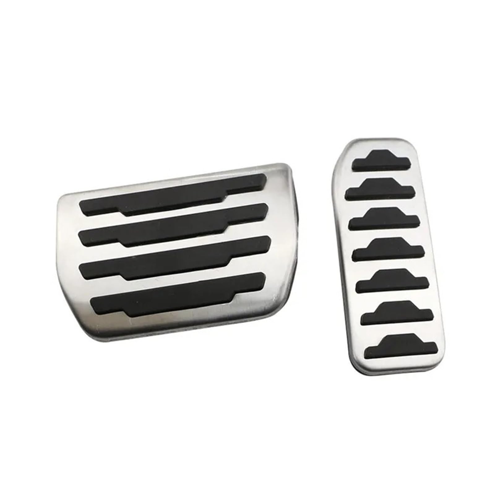 Pedalkappen Für Jaguar Für XE XEL X760 2015-2022 Fußstütze Gas Bremse Keine Bohren Pedal Abdeckung Autopedalsatz(2 pcs) von YANGTINGTING