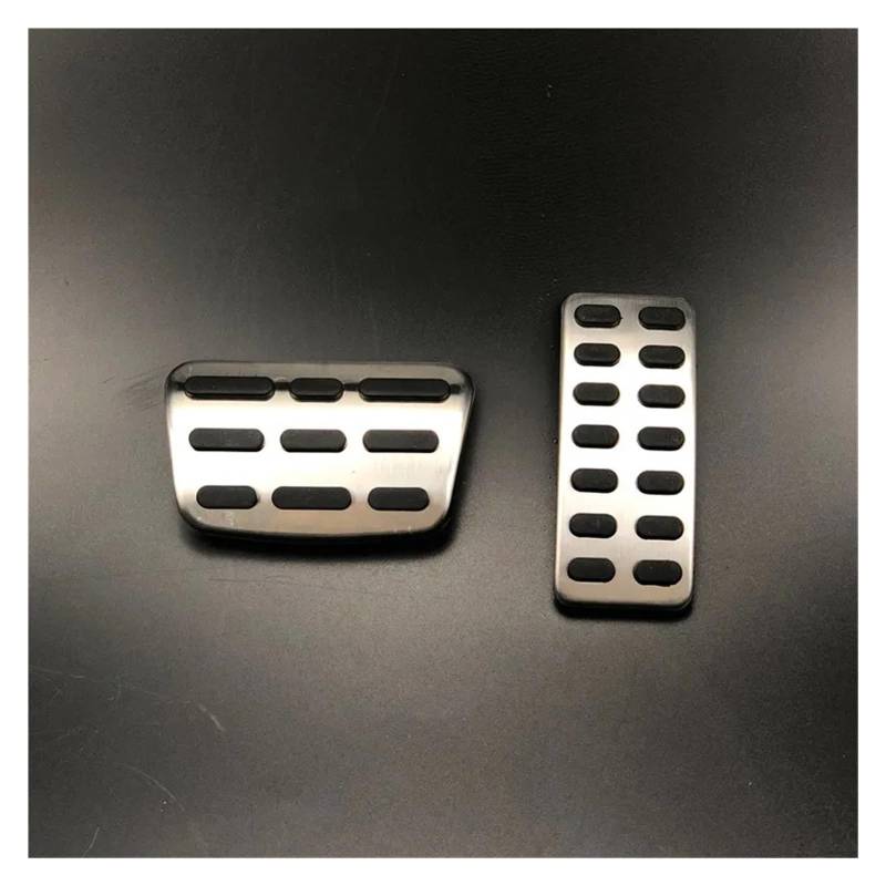 Pedalkappen Für Kia K2 Für Rio Für Soul Ray Venga KX3 2010-2020 Auto Kraftstoff Bremse Rest Fuß Pedal Abdeckung Autopedalsatz(at 2pcs) von YANGTINGTING
