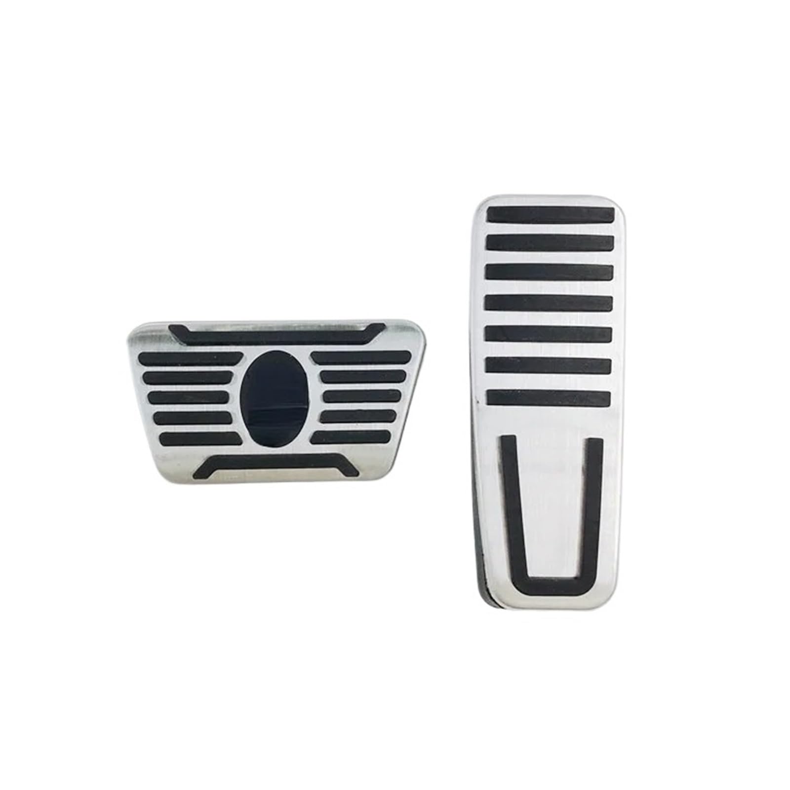 Pedalkappen Für Maserati Für Ghibli M157 2013-2022 Gas Kraftstoff Bremse rutschfeste Pedal Autopedalsatz(2 pcs) von YANGTINGTING