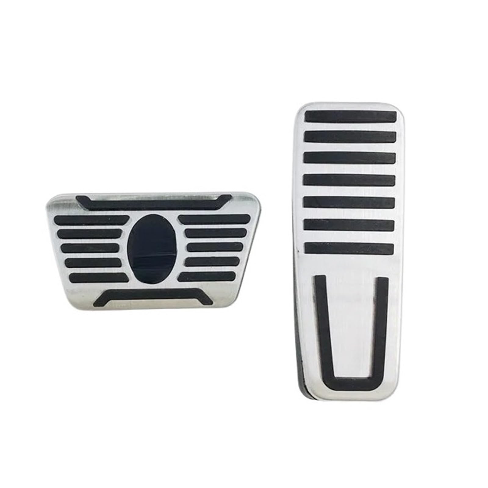Pedalkappen Für Maserati Für Levante 2017-2022 Gaspedal Bremse Restfoot Keine Bohren Pedal Abdeckung Autopedalsatz(2 pcs) von YANGTINGTING