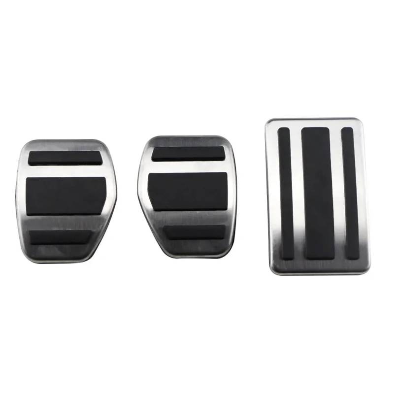 Pedalkappen Für Peugeot 508 2012-2014 Edelstahl Auto Gas Kraftstoff Bremspedal Abdeckung Trim Non-Slip Autopedalsatz(MT Pedal) von YANGTINGTING