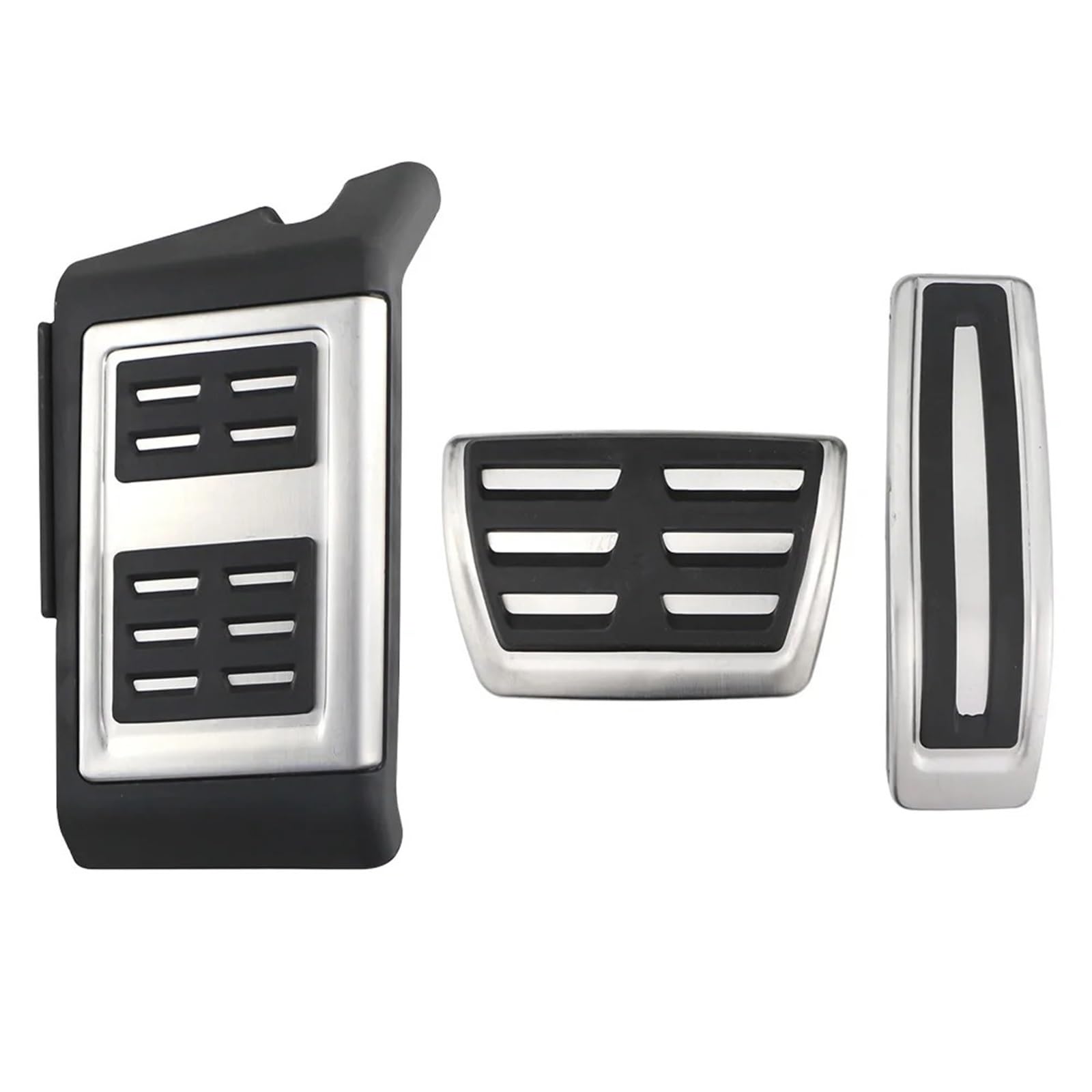 Pedalkappen Für Q7 4L 2007-2015 Auto Gas Bremse Fußstütze Dead Pedal Abdeckung Autopedalsatz(at with Rest) von YANGTINGTING