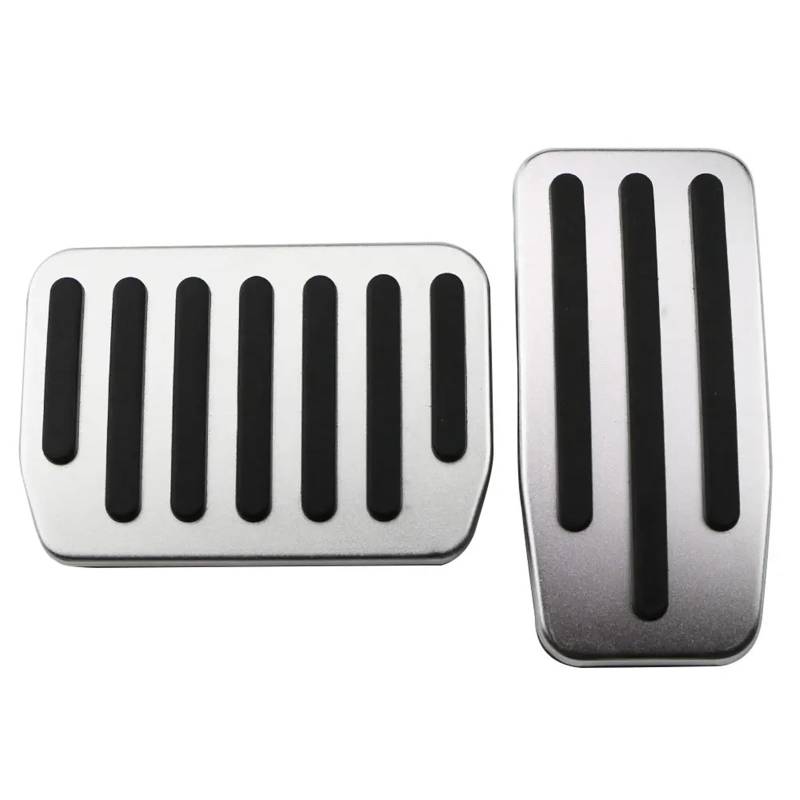 Pedalkappen Für Tesla Für Model S Für Model X 2012-2022 Auto Gas Bremse Fuß Rest Pedal Pad Abdeckung Autopedalsatz(2Pcs at) von YANGTINGTING