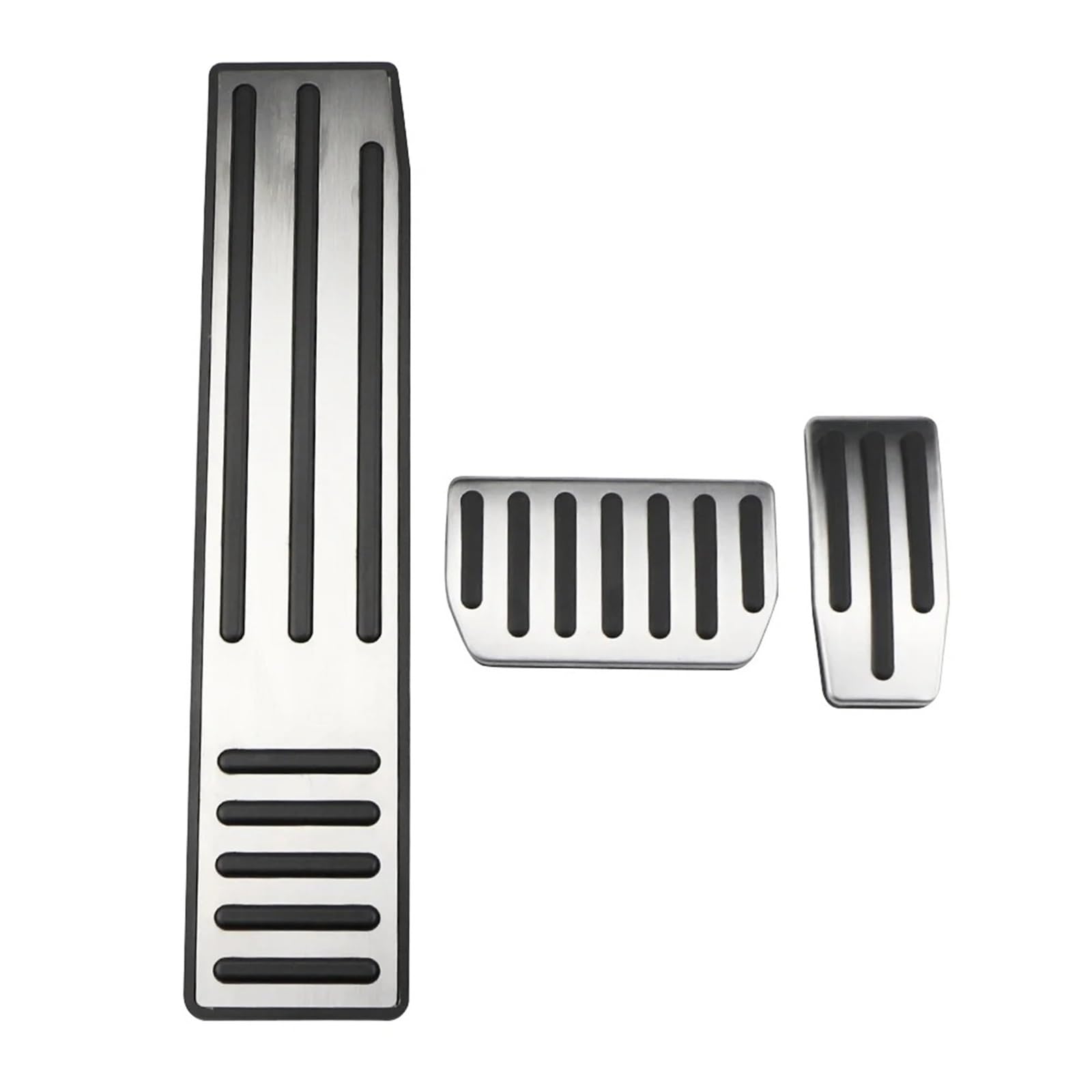 Pedalkappen Für Tesla Für Model X S 2015-2022 Edelstahl Gaspedal Bremse Kein Bohren Pedal Autopedalsatz(3 pcs) von YANGTINGTING