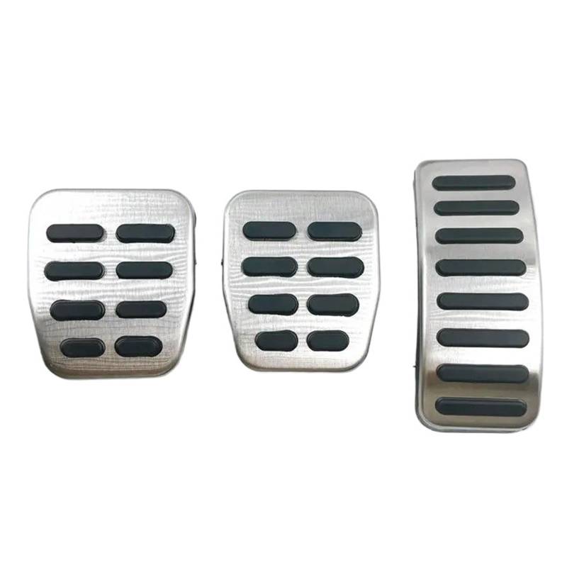 Pedalkappen Für VW Für Lupo SEAT Arosa 1999~2005 Gaspedal Bremse Kein Bohren Restfoot Pedal Abdeckung Pads Autopedalsatz(3 pcs) von YANGTINGTING