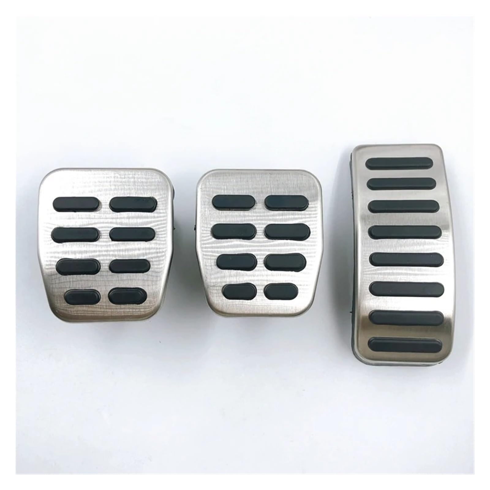 Pedalkappen Für VW Für Polo 6Q 9N 9N3 6R 6C 61 AW BZ Gaspedal Bremse Kupplung Ohne Bohren Pedal Autopedalsatz(3pcs) von YANGTINGTING
