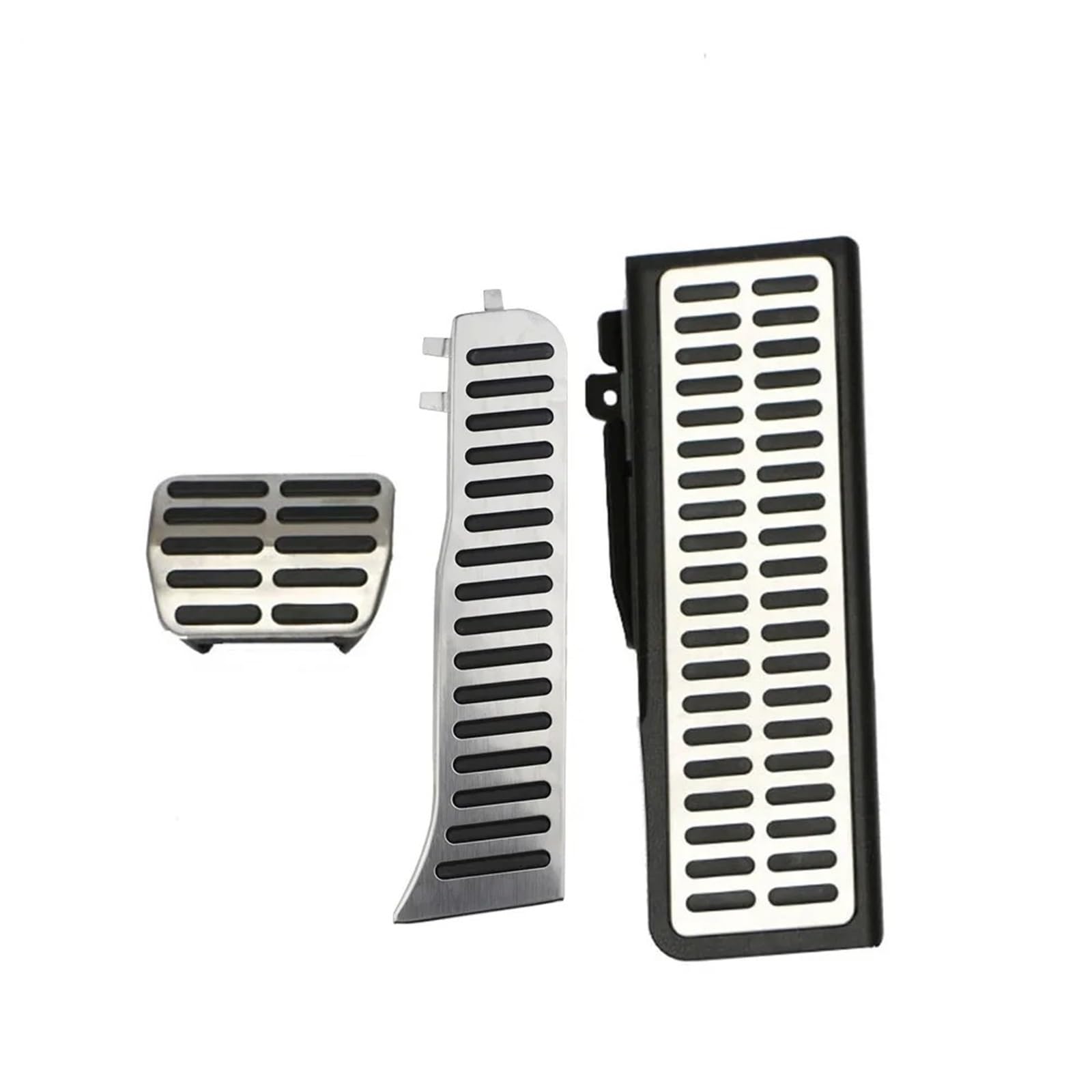 Pedalkappen Für VW Für Tiguan 2009-2016 LHD Gas Bremspedal Abdeckung Rest Pedal Pad Autopedalsatz(at with Rest) von YANGTINGTING
