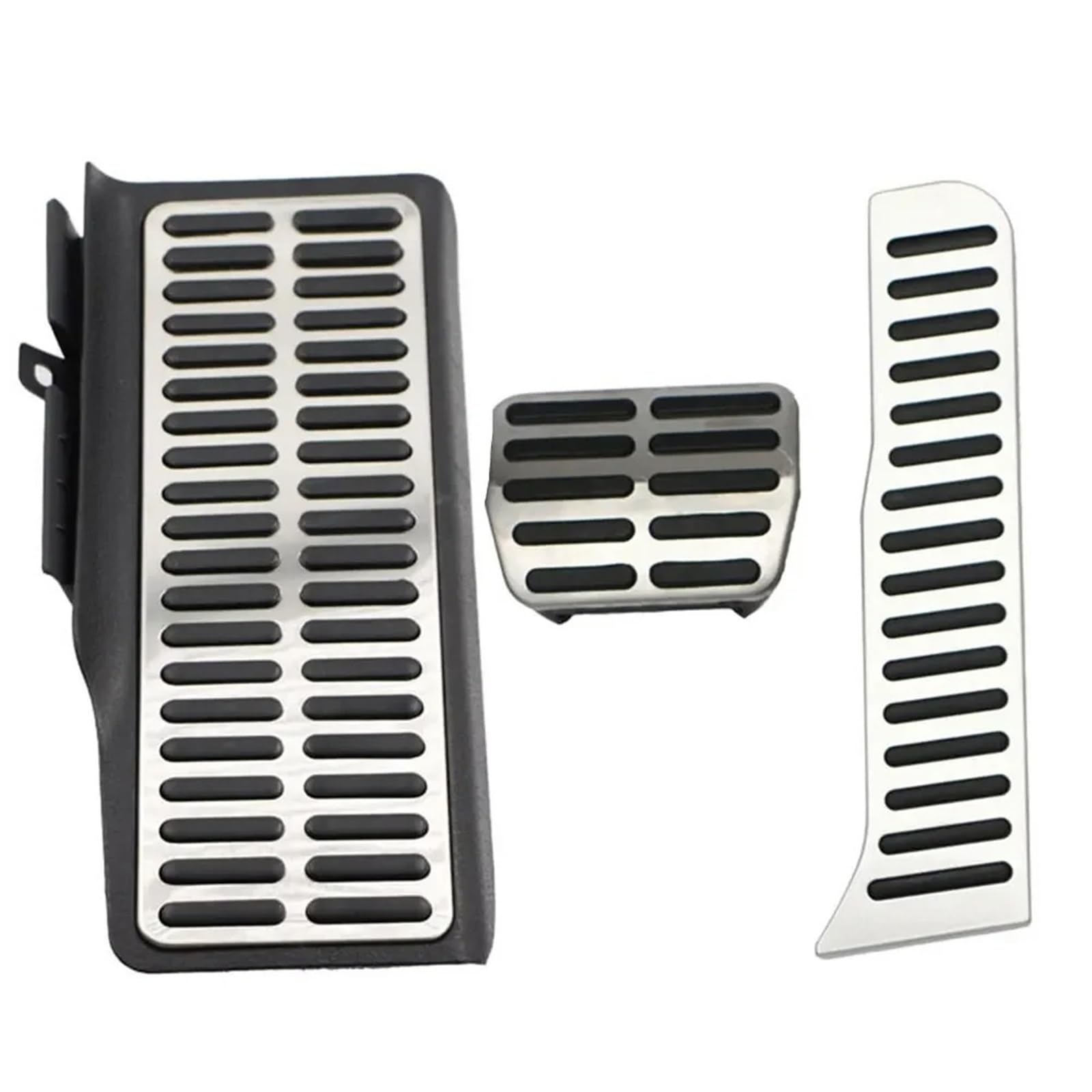 Pedalkappen Für VW Neu Für Jetta MK6 LHD Auto-Styling Auto Kraftstoff Gas Pedal Pads Fuß Rest Pedale Abdeckung Autopedalsatz(3Pcs at) von YANGTINGTING